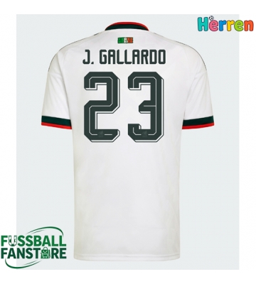 Mexiko Jesus Gallardo #23 Replik Auswärtstrikot WM 2026 Kurzarm